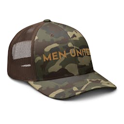 Camouflage trucker hat - camouflage-trucker-hat-camo-brown-right-front-654a98fba4b6b
