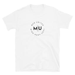 Men United Short-Sleeve Unisex T-Shirt - unisex-basic-softstyle-t-shirt-white-front-65e002b39d63d