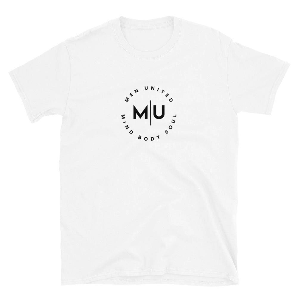 Men United Short-Sleeve Unisex T-Shirt - unisex-basic-softstyle-t-shirt-white-front-65e002b39d63d