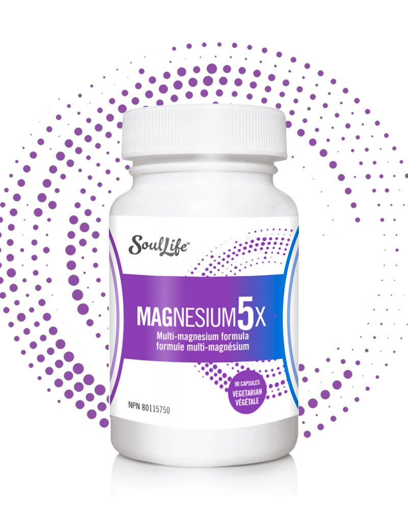 MAGNESIUM5X® contains a complete balance of premium ingredients aimed at absorption at the cellular level.